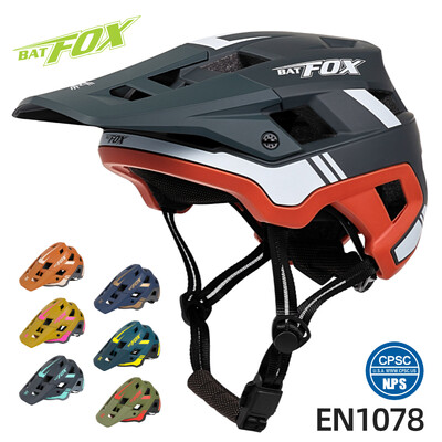 BATFOX velo ķivere mtb casco fox kalnu riteņbraukšanas ķivere vīriešiem Ultralight integral šosejas velosipēdistu sikspārņu lapsu ķiveres casco bicicleta