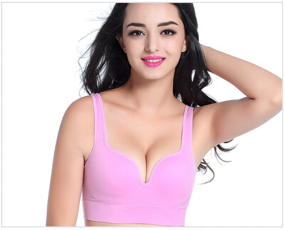 Τρισδιάστατο αθλητικό σουτιέν χωρίς ατσάλινο δαχτυλίδι Ruched Yoga Sleep Αντικραδασμικό τρέξιμο Γυναικείο εσώρουχο χωρίς λεκέδες Beauty Tank Top Άνετο