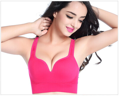 Τρισδιάστατο αθλητικό σουτιέν χωρίς ατσάλινο δαχτυλίδι Ruched Yoga Sleep Αντικραδασμικό τρέξιμο Γυναικείο εσώρουχο χωρίς λεκέδες Beauty Tank Top Άνετο