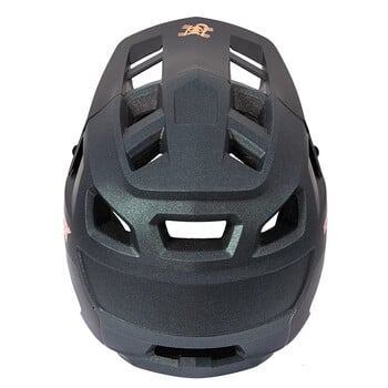 Каска за велосипед Batfox 3/4 BMX Mtb OFF Road Half Helmet Mountain Bike Race Интегрирана защита на ушите Каска за колоездене извън пътя