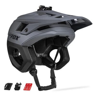 Batfox 3/4 BMX velosipēdistu ķivere Mtb OFF Road Half Helmet kalnu velosipēdistu sacīkstes integrēta ausu aizsardzība bezceļa riteņbraukšanas ķivere
