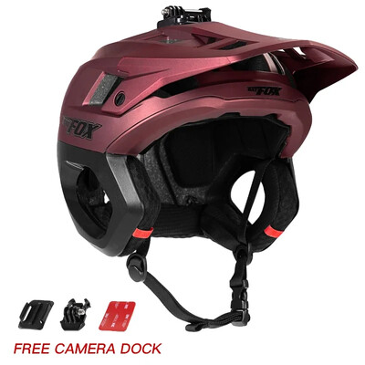 Κράνος ποδηλάτου Batfox 3/4 BMX Mtb OFF Road Half Helmet Mountain Bike Race Ενσωματωμένο κράνος για ποδηλασία εκτός δρόμου