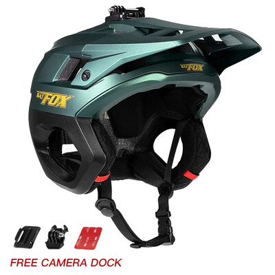 Κράνος ποδηλάτου Batfox 3/4 BMX Mtb OFF Road Half Helmet Mountain Bike Race Ενσωματωμένο κράνος για ποδηλασία εκτός δρόμου