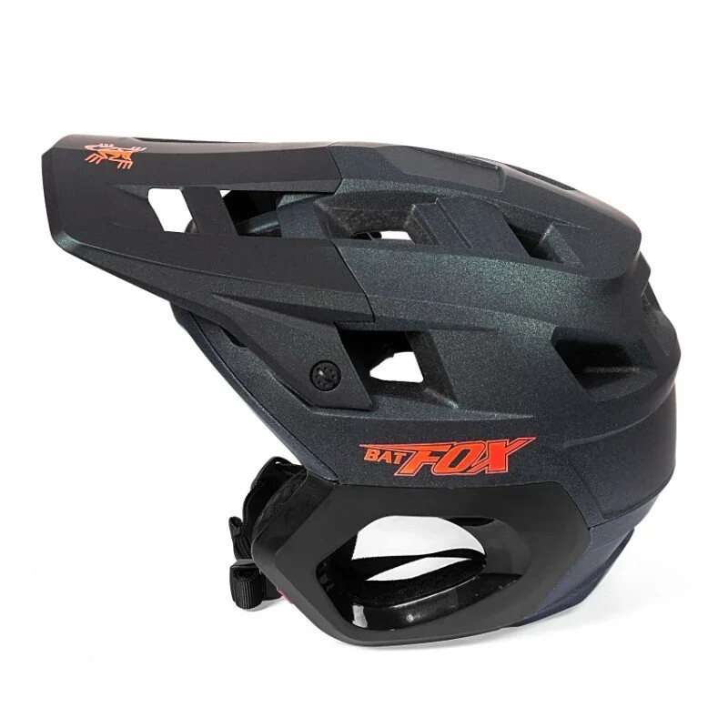 Κράνος ποδηλάτου Batfox 3/4 BMX Mtb OFF Road Half Helmet Mountain Bike Race Ενσωματωμένο κράνος για ποδηλασία εκτός δρόμου