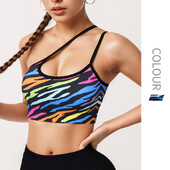 Dámska športová podprsenka, priedušná, s výstužou na hrudník, športová podprsenka s výstužou na hrudník, priedušná, s mäkkou podprsenkou, odolná proti poteniu