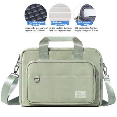 13.3 15.6 Τσάντα ώμου φορητού υπολογιστή για Macbook Air 13 15 M2 M1 2023 Pro 16 14 ιντσών Huawei Dell Lenovo HP Αντικραδασμική τσάντα Messenger