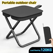 Hordozható kültéri piknik kemping összecsukható hátú szék Hold szék strandszék kempingszék Ultra könnyű horgászszék utazószék