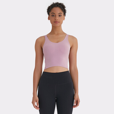 YJKVUR Nylon Αθλητικό Σουτιέν Γυναικείο Crop Top Αναπνεύσιμο Σουτιέν γιόγκα Υψηλής επίδρασης Γυμναστήριο Αθλητικά ρούχα Σέξι αθλητικά εσώρουχα 14 χρωμάτων