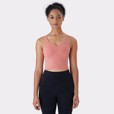 YJKVUR Nylon Αθλητικό Σουτιέν Γυναικείο Crop Top Αναπνεύσιμο Σουτιέν γιόγκα Υψηλής επίδρασης Γυμναστήριο Αθλητικά ρούχα Σέξι αθλητικά εσώρουχα 14 χρωμάτων