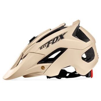 BAT FOX Bike Helmet мъжка велосипедна каска MTB casco bicicleta Mountain bike casco ciclismo hombre Черни матови велосипедни каски