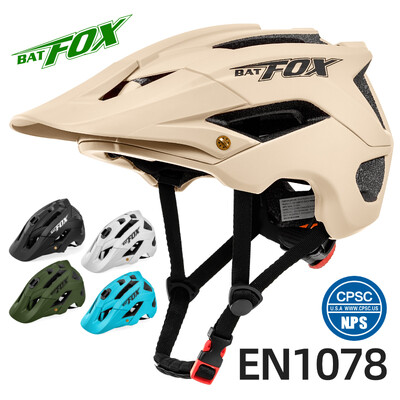 BAT FOX Bike Helmet vīriešu veloķivere MTB casco bicicleta Kalnu velosipēds casco ciclismo hombre Matēti melnas veloķiveres