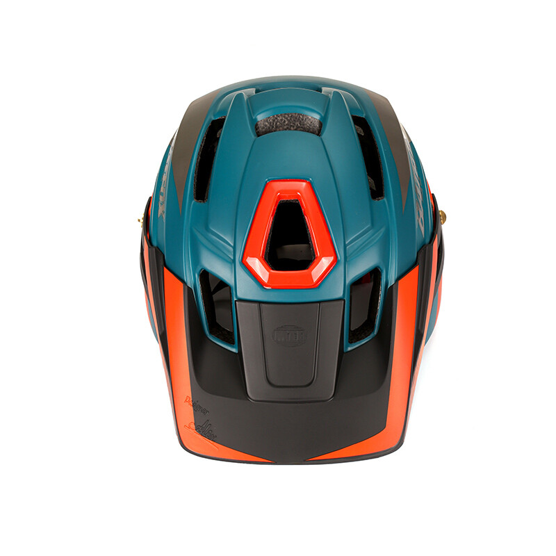 Κράνος ποδηλάτου BATFOX MTB Καμουφλάζ Κράνος Mountain Road Bike Riding κράνος με πίσω φως DH AM casco ciclismo bicicleta