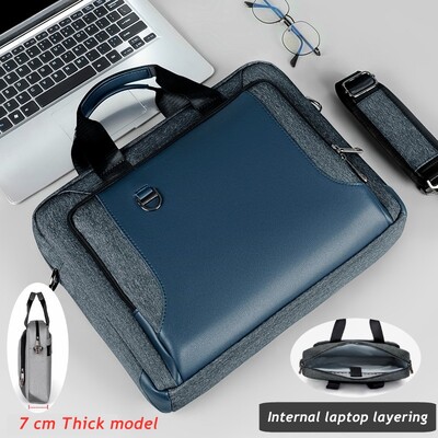 Αντικραδασμική τσάντα Laptop Messenger 13,3,14,15,6,17,3 ιντσών, Γυναικεία θήκη ώμου Χαρτοφύλακα για φορητό υπολογιστή Macbook DropShip