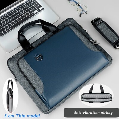 Αντικραδασμική τσάντα Laptop Messenger 13,3,14,15,6,17,3 ιντσών, Γυναικεία θήκη ώμου Χαρτοφύλακα για φορητό υπολογιστή Macbook DropShip