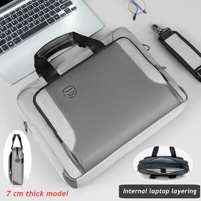 Αντικραδασμική τσάντα Laptop Messenger 13,3,14,15,6,17,3 ιντσών, Γυναικεία θήκη ώμου Χαρτοφύλακα για φορητό υπολογιστή Macbook DropShip