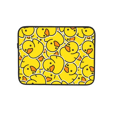 Žltá kačica, puzdro na notebook, taška na notebook 10, 12, 13, 15, 17 palcov, roztomilé nárazuvzdorné puzdro