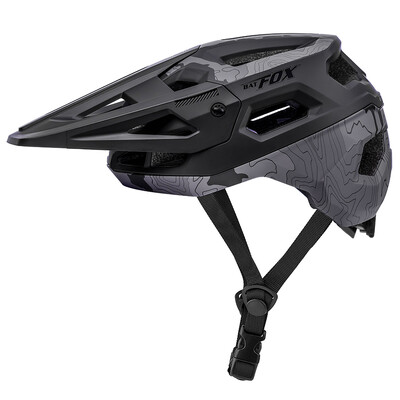BATFOX Black Cycling MTB Ανδρικό Γυναικείο κράνος ποδηλάτου Casco αξεσουάρ Υπερελαφριά κράνη ποδηλάτου δρόμου δρόμου