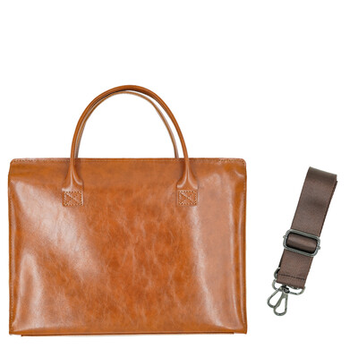 Γυναικεία τσάντα φορητού υπολογιστή PU δερμάτινη τσάντα 13/14/15,6/16 ιντσών για Macbook Air Tablet HuaWei MateBook Lenovo Thinkpad