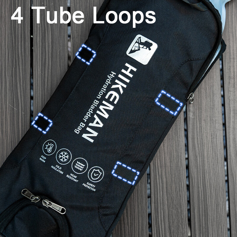 Μονωμένη τσάντα ψύξης Ενυδάτωση Κύστες νερού Μόνωση μανίκι Διατηρεί το νερό κρύο Ελαφρύ και αδιάβροχο προστατευτικό