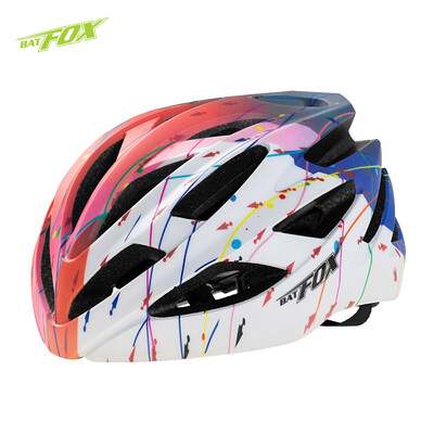 BATFOX κράνος ποδηλάτου δρόμου για γυναίκες μεγέθους m κράνος ορεινής ποδηλασίας για άνδρα πορτοκαλί αγωνιστικό aero κράνος ποδηλάτου δρόμου για κορίτσι