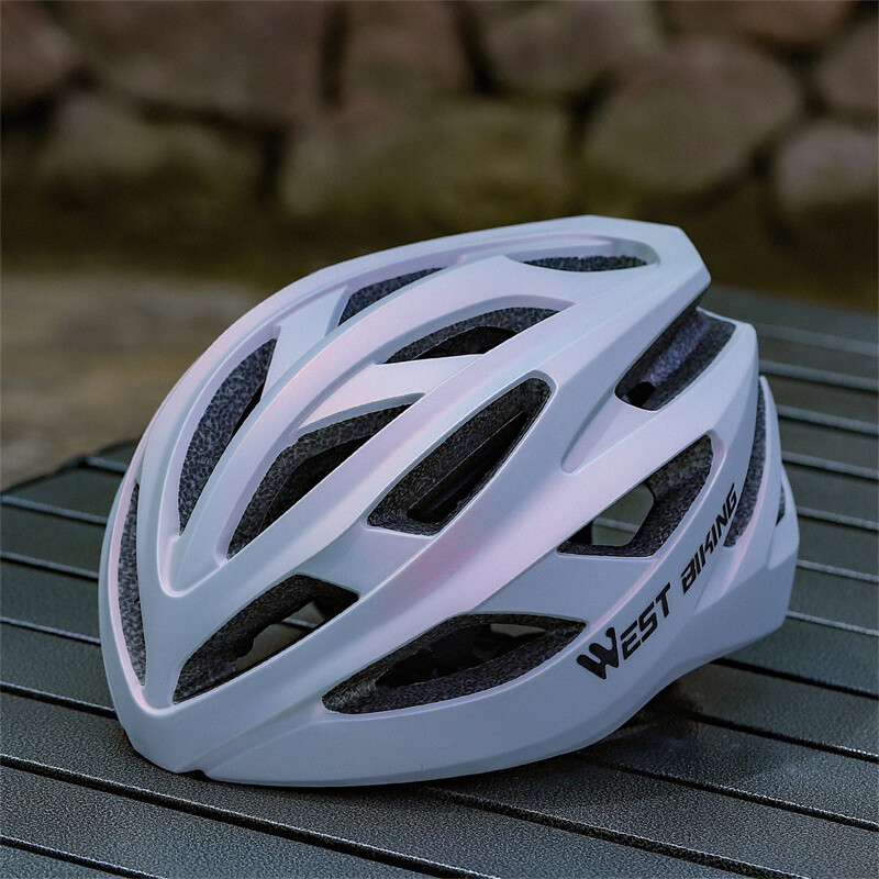 WEST BIKING Γυναικείο ελαφρύ ενσωματωμένο κράνος ποδηλατικού κράνους ενηλίκων Εφαρμογή 54-59 cm Πολύχρωμα κράνη ποδηλάτου αξεσουάρ
