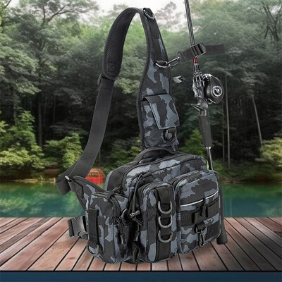 Vonkajšia taška cez rameno Športový horolezecký batoh cez rameno Taktická turistika Kempovanie Poľovnícky batoh Rybársky batoh