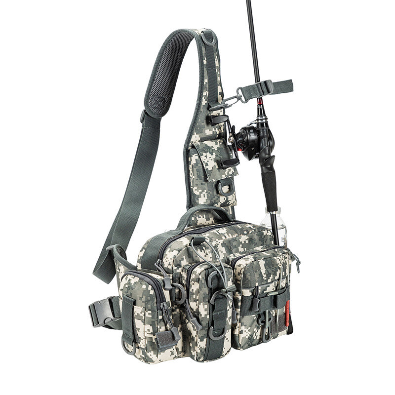Vonkajšia taška cez rameno Športový horolezecký batoh cez rameno Taktická turistika Kempovanie Poľovnícky batoh Rybársky batoh