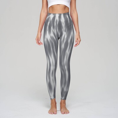 Tie Dye Seamless Leggings Scrunch Butt Lifting Legging Push Up Workout Ελαστικό καλσόν Booty Παντελόνι γιόγκα ψηλόμεσο Κολάν γυμναστικής