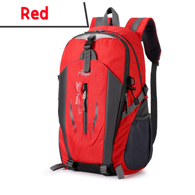 Σακίδιο πεζοπορίας 40L Αδιάβροχο ελαφρύ σακίδιο ημέρας πεζοπορίας με κάλυμμα βροχής Εξωτερικά σακίδια ταξιδιού CampingTrekking για άνδρες γυναίκες