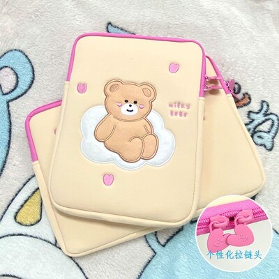 Ins Cute θήκη μεταφοράς μανίκι φορητού υπολογιστή 11 12 13 14 15 15,6 16 ιντσών Κάλυμμα κινουμένων σχεδίων Macbook Air Ipad Αξεσουάρ Γυναικεία τσάντα υπολογιστή