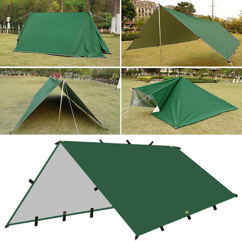 3x3M 3x4M 4x4M αδιάβροχη σκηνή από μουσαμά Υπερελαφρύ Κάμπινγκ με κουβούκλιο Τουριστικό καταφύγιο ηλιοθεραπείας παραλίας για υπαίθριο μπάρμπεκιου για πικνίκ