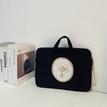 Fashion Computer Handbag Κατάλληλη για Macbook 13/13.3/14/15.6/16 ιντσών και iPad 11 ιντσών αντικραδασμική και ελαφριά τσάντα φορητού υπολογιστή