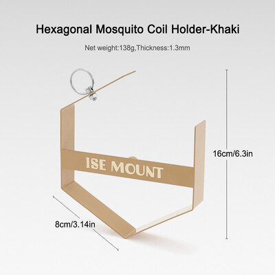 Μαγνητικό φορητό απωθητικό κουτί με κάλυμμα Κάμπινγκ δίσκος κουνουπιών αντιανεμικός απωθητικός καυστήρας θυμιάματος για εσωτερικούς εξωτερικούς χώρους