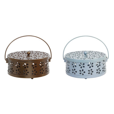 Μαγνητικό φορητό απωθητικό κουτί με κάλυμμα Κάμπινγκ δίσκος κουνουπιών αντιανεμικός απωθητικός καυστήρας θυμιάματος για εσωτερικούς εξωτερικούς χώρους