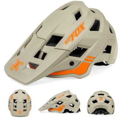 BATFOX MTB Mountain Bike Κράνος ποδηλάτου Cross Country Ανδρικά Γυναικεία Ελαφρύ κράνος ασφαλείας Ποδηλατικό κράνος βουνού casco bicicleta