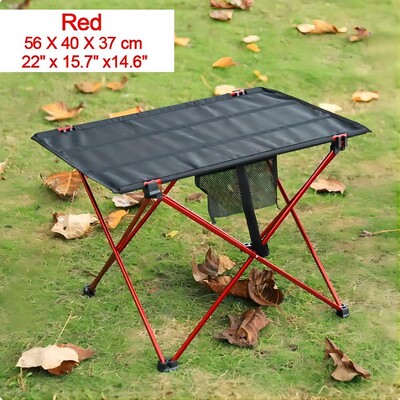 Φορητό Υπαίθριο Κάμπινγκ Πτυσσόμενο Τραπέζι Φύση Πεζοπορία Ελαφριά αναδιπλούμενα ταξίδια Καθιστική Ταξίδι Απλά Υπερελαφριά Τραπέζια Αλουμινίου