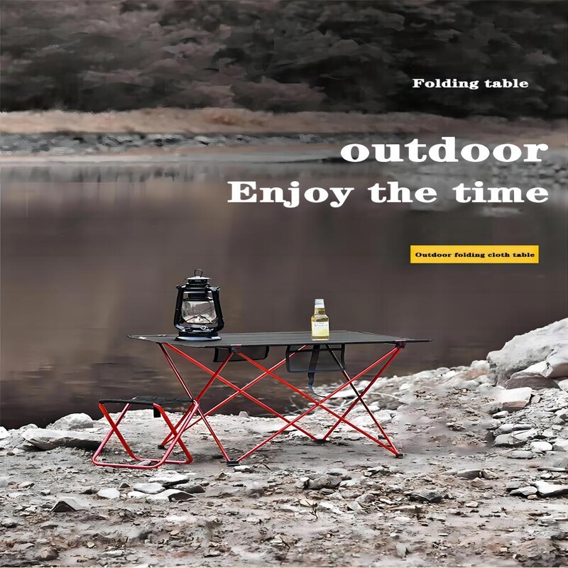 Φορητό Υπαίθριο Κάμπινγκ Πτυσσόμενο Τραπέζι Φύση Πεζοπορία Ελαφριά αναδιπλούμενα ταξίδια Καθιστική Ταξίδι Απλά Υπερελαφριά Τραπέζια Αλουμινίου