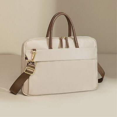 Νέα τάση 2024 Luxury γυναικεία τσάντα Mum Totes Oxford Αδιάβροχη γυναικεία τσάντα σταυρού ώμου 14 15 Laptop Bag Lady Messenger Pack