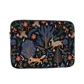 Nárazuvzdorné puzdro 10, 12, 13, 15, 17 palcov, stromčeky, jelene, líšky, vianočná taška na notebook, obal, taška na notebook