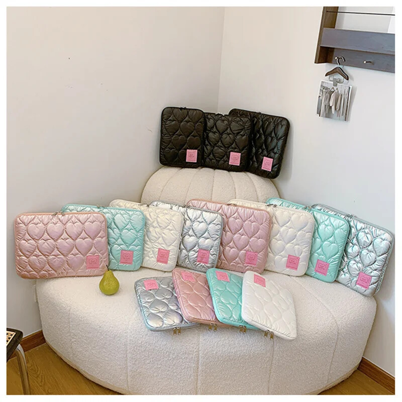 Τσάντα για φορητούς υπολογιστές και επιτραπέζια μανίκια Heart Fashion 11 12 13,6 14 15,6 ιντσών για Ipad Air4/5 Pro 11 12,9`` Αντικραδασμικές τσάντες καλύμματος υπολογιστή