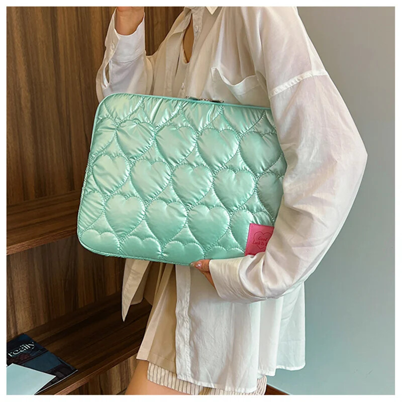 Τσάντα για φορητούς υπολογιστές και επιτραπέζια μανίκια Heart Fashion 11 12 13,6 14 15,6 ιντσών για Ipad Air4/5 Pro 11 12,9`` Αντικραδασμικές τσάντες καλύμματος υπολογιστή