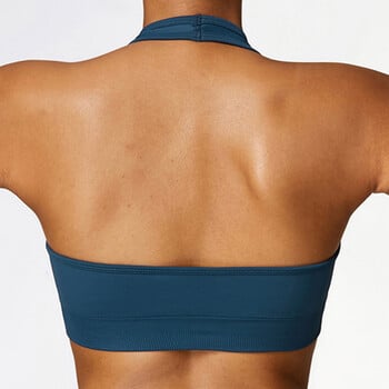 Yoga Gym Crop Top Χωρίς ραφή Push Up Αθλητικό σουτιέν Beauty Back Αθλητικά μπλουζάκια γυμναστικής Γυναικεία Αθλητικό Σουτιέν Κορυφή Brassiere Breathable Fitness Top