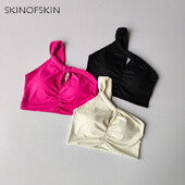 Αθλητικό γιλέκο Γυναικείο μονοκόμματο Κύπελλο Σουτιέν γυμναστικής κρεμαστή σουτιέν Αναπνεύσιμο γιόγκα και όμορφα ρούχα πλάτης