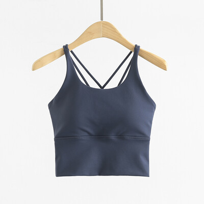 Αθλητικό σουτιέν χωρίς νικέλιο Γυναικείο γυμναστήριο για τρέξιμο φανελάκι Αθλητικό γιλέκο γυμναστικής Εσώρουχα αντικραδασμικά Push Up σουτιέν γιόγκα