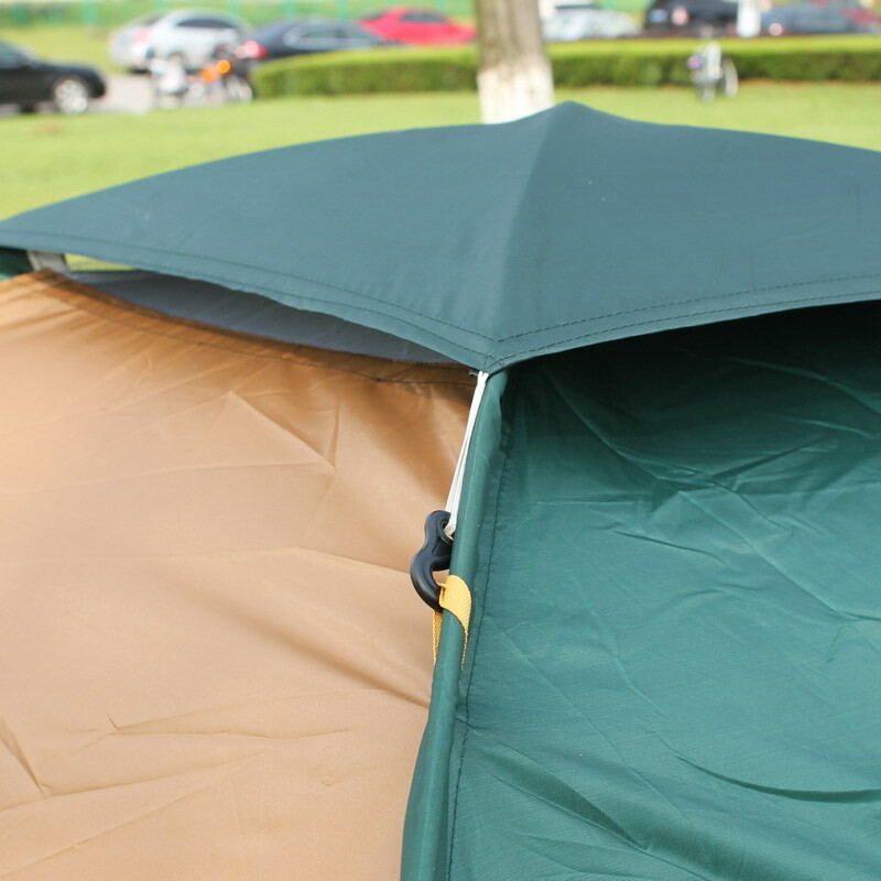 Σκηνή Κάμπινγκ 3-4 Ατόμων Ultralight Μονής Στρώσης Αδιάβροχη Αντι-UV Αποτροπή κουνουπιών Φορητή Εξωτερική Φορητή Σκηνή Ταξιδιωτικής Παραλίας