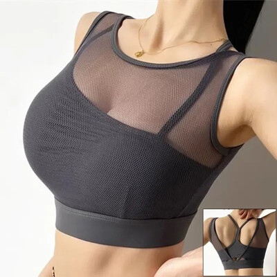 Cloud Hide AKTÍVNE dievčenské športové podprsenky, cvičebné spodné prádlo, tielko, domáce joga, skrátené tielko XL, tanec, beh, vesta, sexi fitness tričko