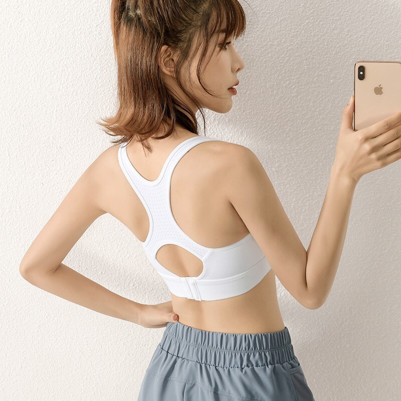 Dámska športová podprsenka, podprsenka na jogu, podprsenky do posilňovne, crop top, push-up podprsenky, cvičebné tielka, sieťované spodné prádlo na chrbte, dámska braletka