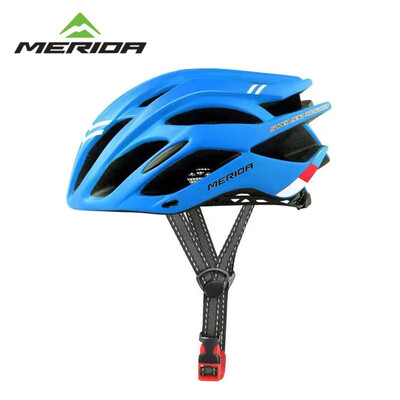 Merida Ρυθμιζόμενο κράνος ποδηλάτου δρόμου για άνδρες και γυναίκες, αδιάβροχο δίχτυ, ποδηλασία βουνού, αφαιρούμενα καπάκια ασφαλείας για σκέιτμπορντ