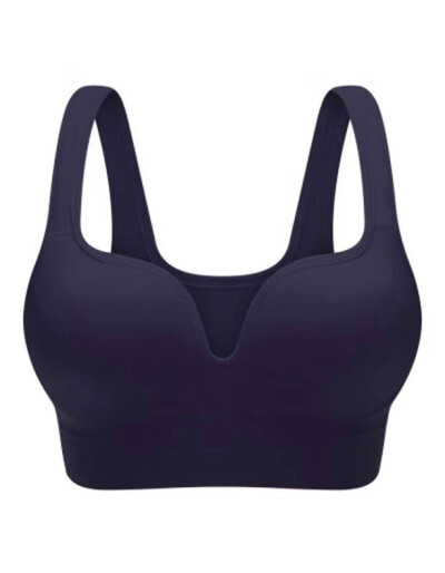 Γυναικεία αθλητικά σουτιέν Πουκάμισο γιόγκα γυμναστικής γιλέκο τρεξίματος Εσώρουχα με επένδυση σουτιέν Crop Sports workout Top Ασύρματο Push Up Brassiere