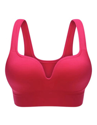 Γυναικεία αθλητικά σουτιέν Πουκάμισο γιόγκα γυμναστικής γιλέκο τρεξίματος Εσώρουχα με επένδυση σουτιέν Crop Sports workout Top Ασύρματο Push Up Brassiere